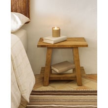 Tamika Teak Wood Stool