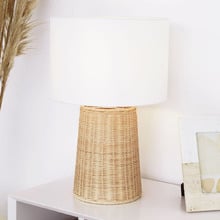 Frida Rattan Table Lamp