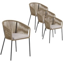 Celeste Outdoor Dining Chairs (Set of 4)
