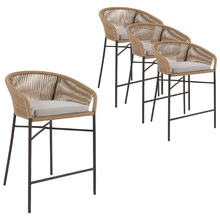 65cm Celeste Outdoor Barstools (Set of 4)