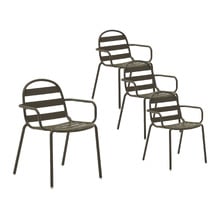 Karlso Outdoor Dining Chairs (Set of 4)