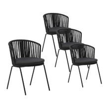 Salmi Outdoor Dining Chairs (Set of 4)