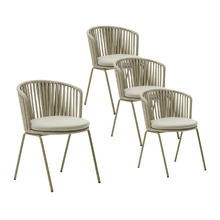 Salmi Outdoor Dining Chairs (Set of 4)