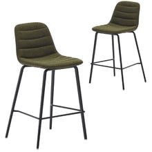 65cm Winnie Upholstered Barstools (Set of 2)