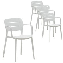 Laura Outdoor Dining Chairs (Set of 4)