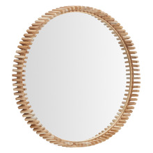 Avery Teak Wood Mirror