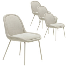 Gaynor Chenille Dining Chairs (Set of 4)