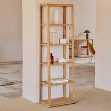 Bonnie 60cm Oak Wood Shelving Unit