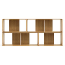 4 Piece Lola Medium & Large Shelving Unit Set