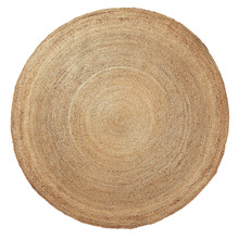 Ettore Flat-Woven Jute Round Rug