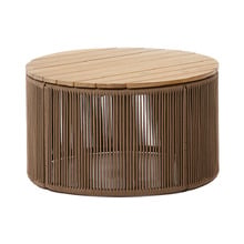 Alvise Acacia Wood Outdoor Coffee Table