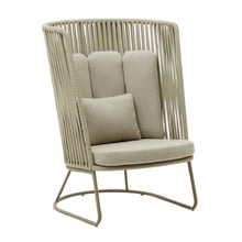 Fiorenzo High Back Outdoor Armchair