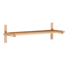 Leona Oak Wood Wall Shelf