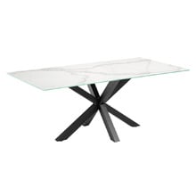 Laurent Marble-Look Dining Table