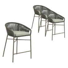 65cm Ricci Outdoor Bar Stools (Set of 4)
