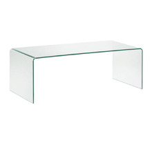 Roscoe II Rectangular Glass Coffee Table