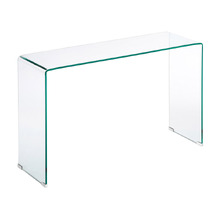 Roscoe Glass Console Table