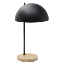 Uzair Rubberwood Table Lamp