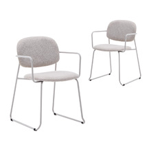 Haven Chenille Dining Chairs (Set of 2)
