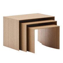 3 Piece Leander Nesting Side Table Set