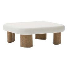 Palmera Square Cement Outdoor Coffee Table