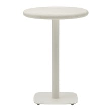 Brea Round Cement Outdoor Bar Table