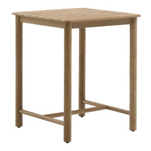 Soren Square Acacia Wood Outdoor Bar Table
