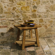 Tamika Teak Wood Stool
