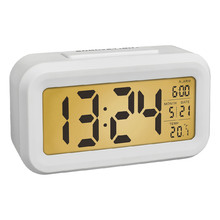 Lumio Digital Alarm Clock with Thermometer