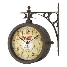 27cm Old Town Clocks Wall Clock with Thermometer