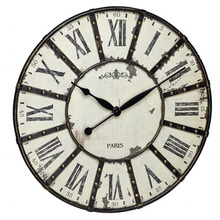 57cm Brown Vintage Wall Clock