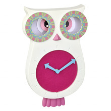 Lucy Owl Kids' Wall Clock