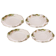 4 Piece Spirit of Christmas 19.5cm Side Plate Set