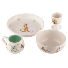 Ashdene 4 Piece Kids' Bush Buddies Dinner Set