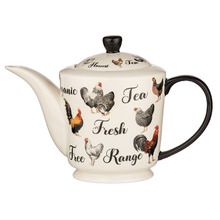 Heartland 1L New Bone China Teapot with Infuser