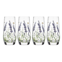 Lavender Fields 540ml Highball Glasses (Set of 4)