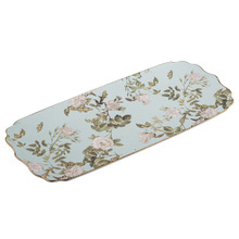 Mint Elegant Rose New Bone China Platter