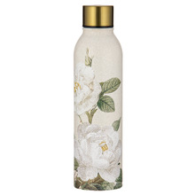Cream Elegant Rose 500ml Insulated Bottle