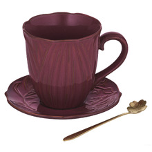 Petals 510ml Mug & Saucer with Spoon