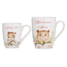 2 Piece Mini Me Bear Mug Set