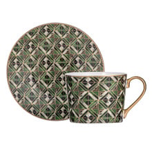 Emerald Decadence 230ml Cup & Saucer