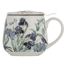Iris Garden 430ml Mug with Infuser