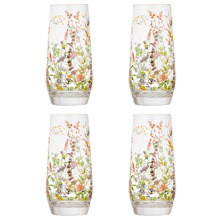 Wildflowers 470ml Crystal Highball Tumblers (Set of 4)