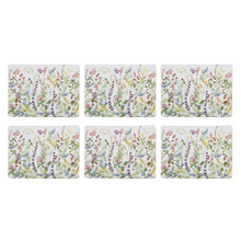 Rectangular Wildflowers Placemats (Set of 6)