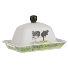 Meet the Girls Stoneware Butter Dish