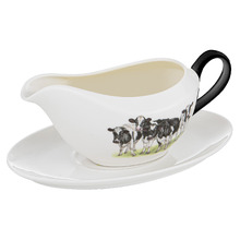 2 Piece Meet the Girls 360ml Gravy Boat & Saucer Set