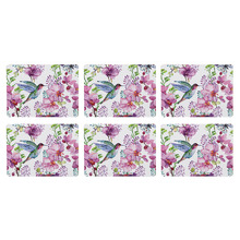 Birds & Blooms Rectangular Placemats (Set of 6)