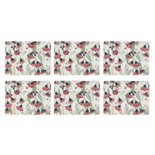 Trudy's Garden Silver Princess Placemats (Set of 6)