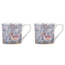 Enchanted Forest 300ml Flare Mugs (Set of 2)