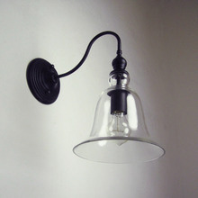 Rustic Glass Wall Light